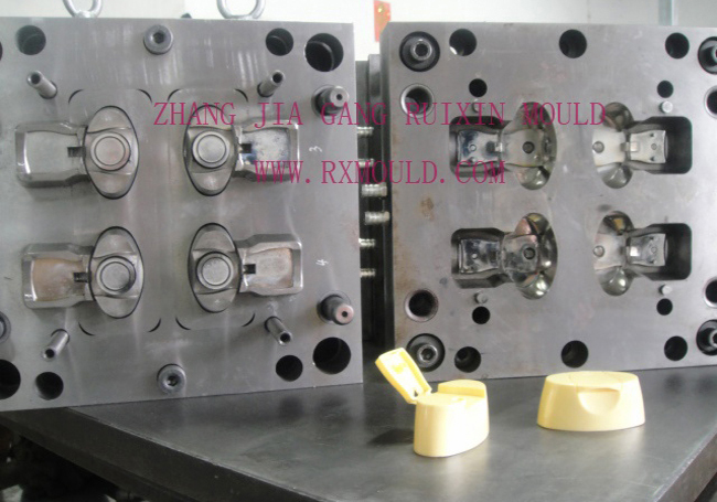 Flip-Top Cap Mould